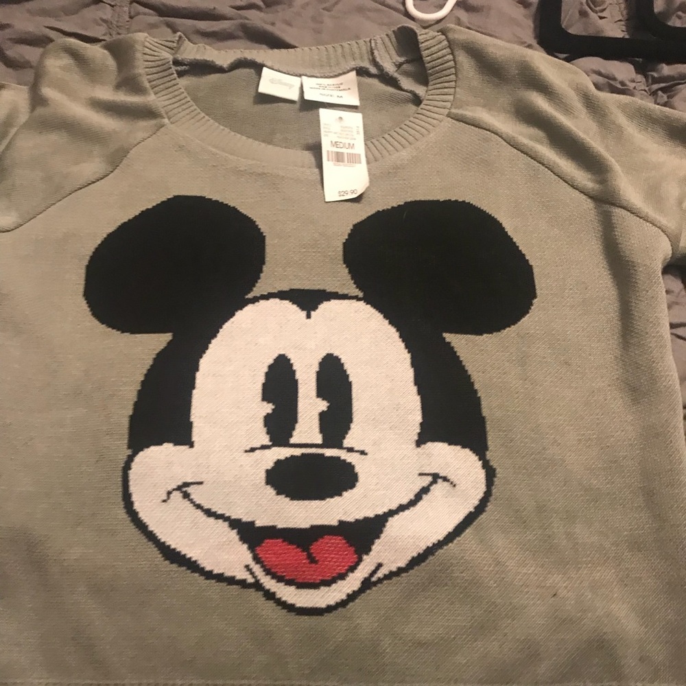 *NWT* Disney cropped sweater